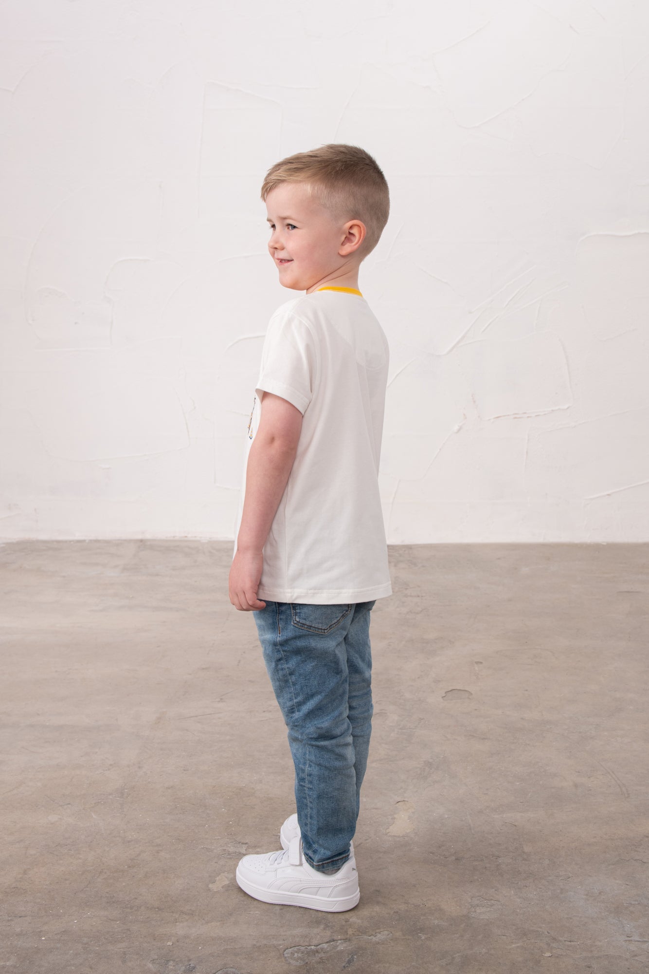 Oliver Short Sleeve Top - JCB Print - Lighthouse
