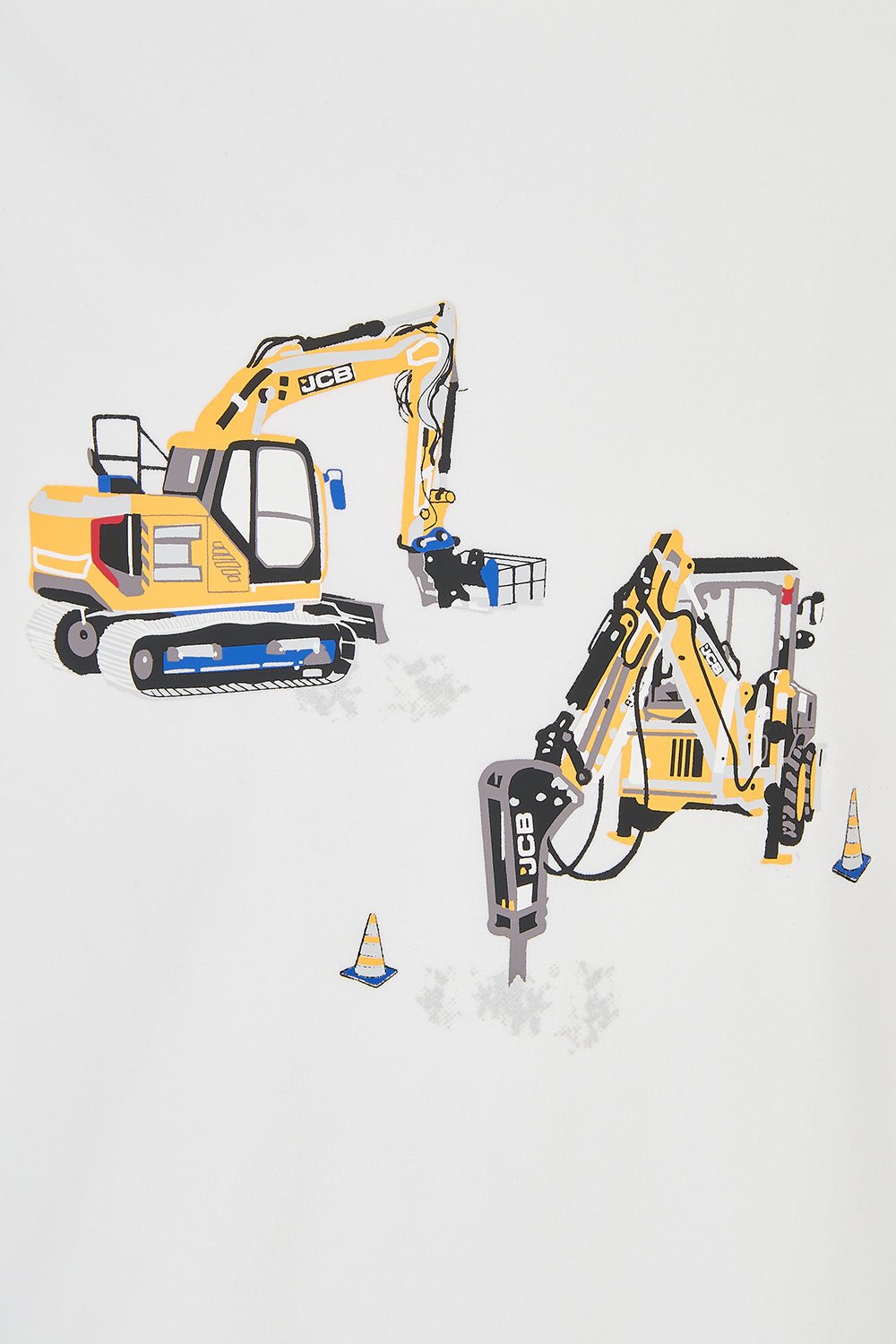 Oliver Short Sleeve Top - JCB Print - Lighthouse
