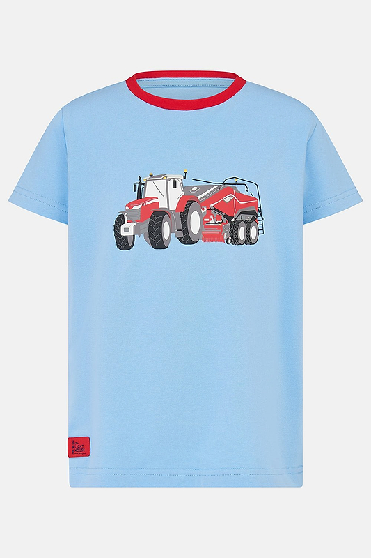 Oliver Short Sleeve Top - Red Tractor Baler - Lighthouse