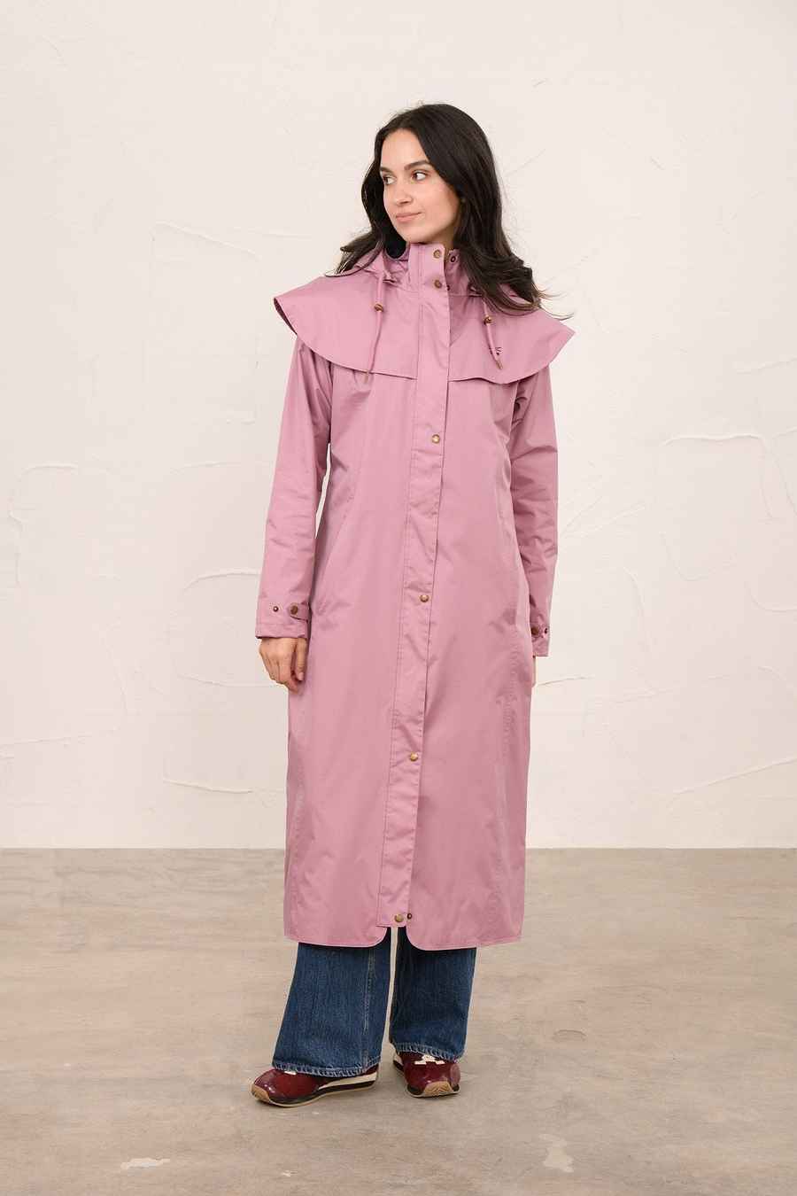 Outback Full Length Waterproof Raincoat - Wild Rose-Lighthouse
