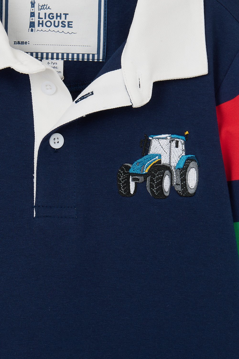 Rafferty Top - Blue Tractor - Lighthouse