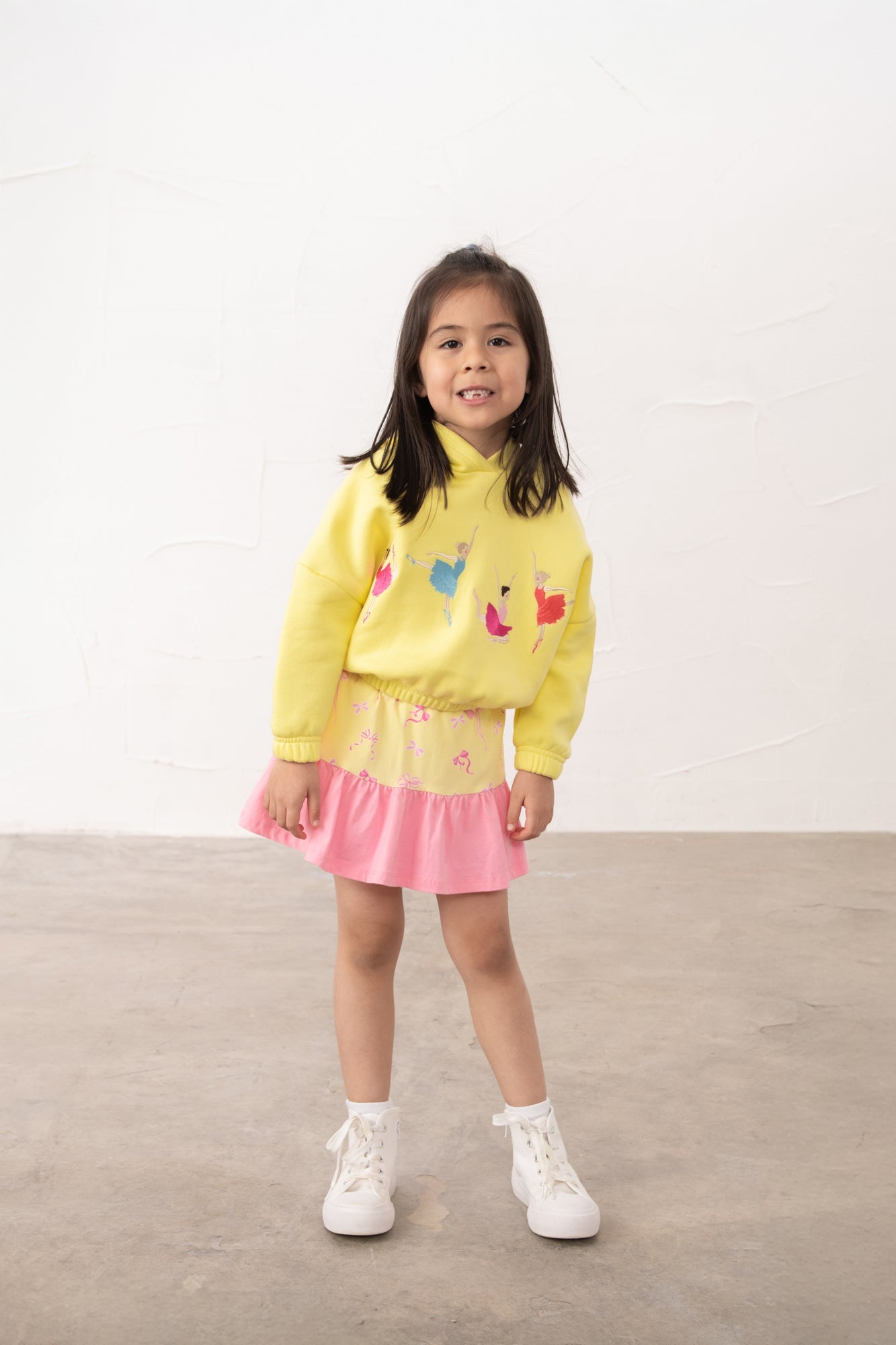 Saskia Skort - Lemon Bow - Lighthouse