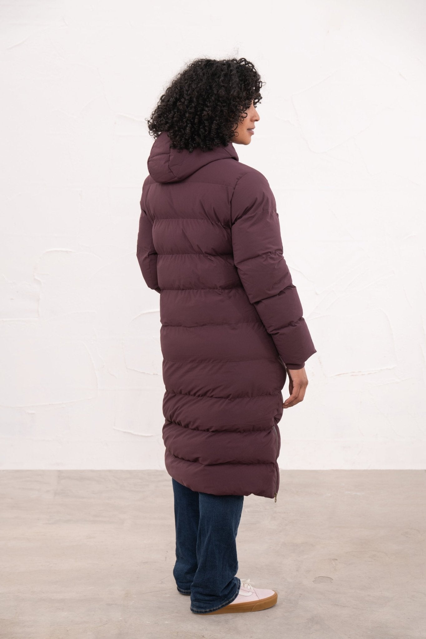 Savannah Coat - Damson-Lighthouse