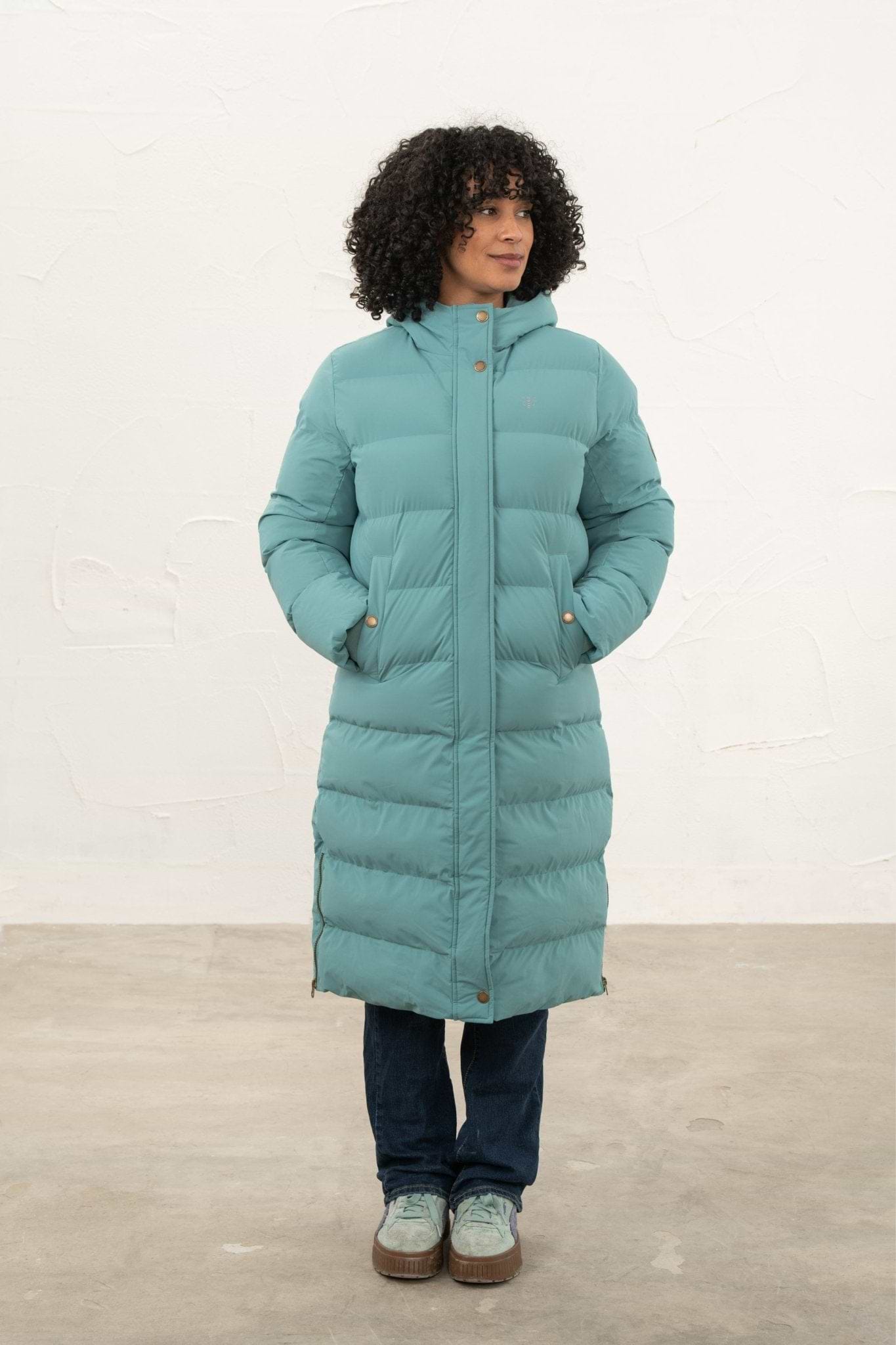 Savannah Coat - Duck Egg-Lighthouse