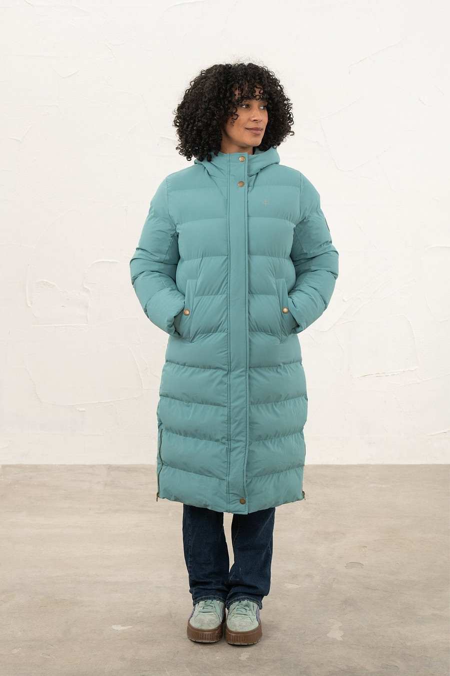 Savannah Coat - Duck Egg-Lighthouse