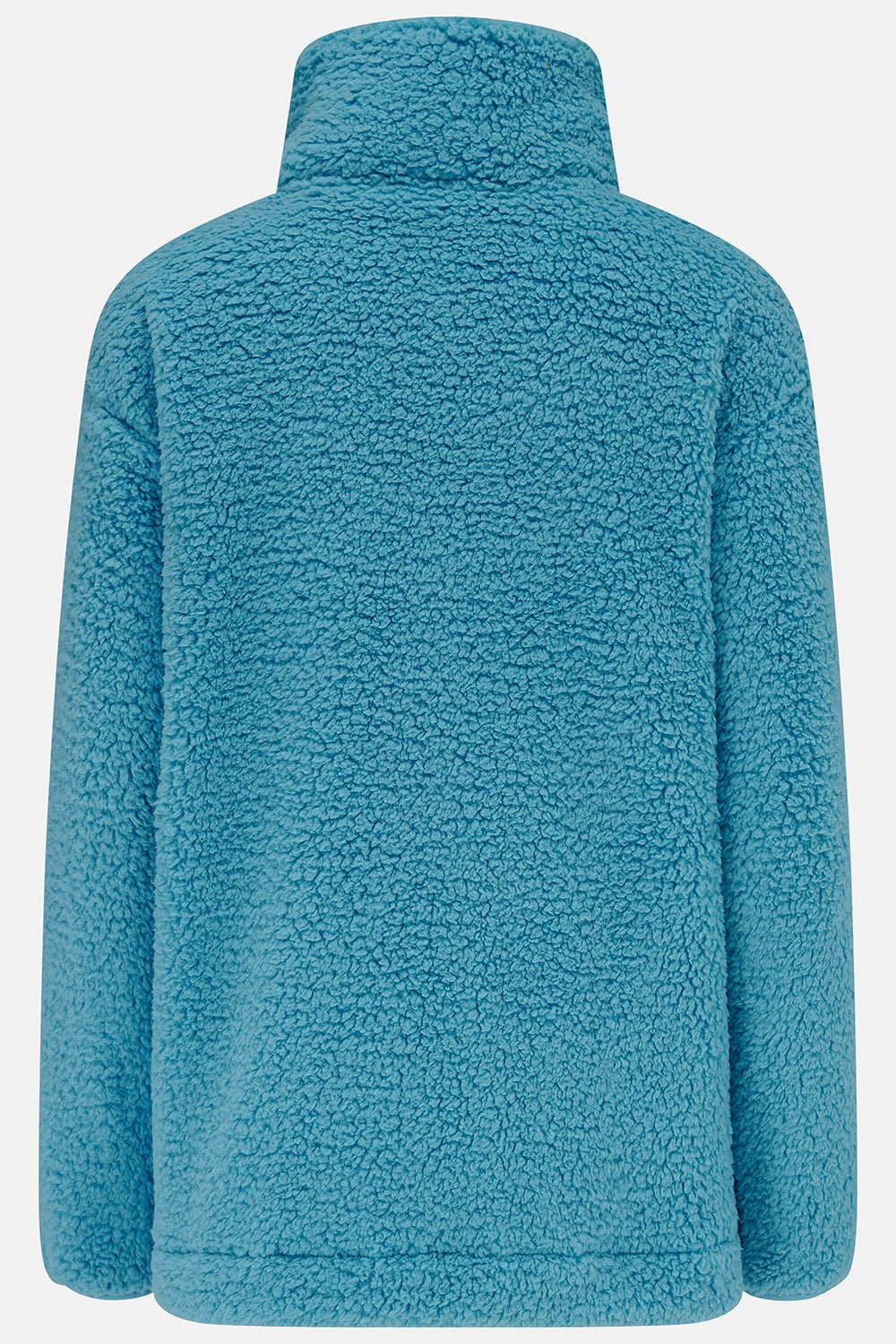 Seashell Full Zip Sherpa Fleece - Blue - Lighthouse