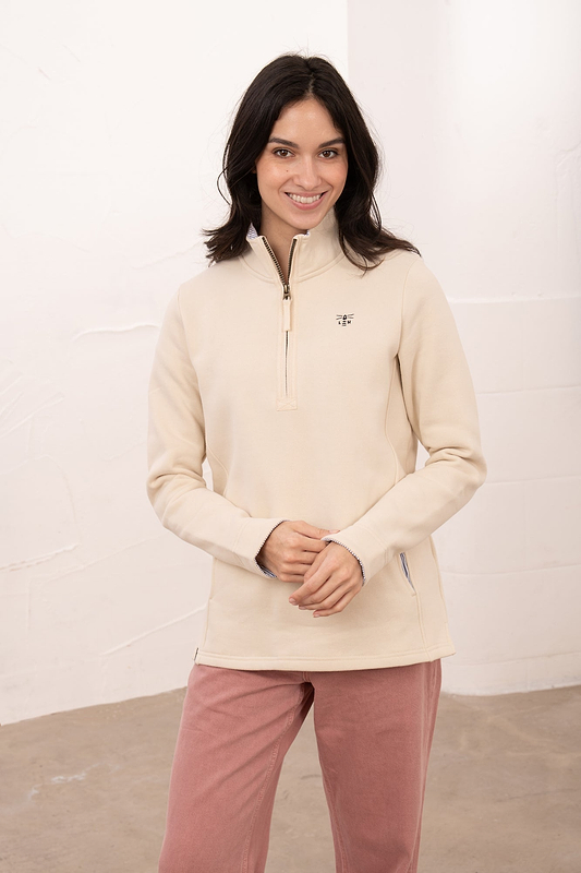 Shore Sweatshirt - Cream - Lighthouse