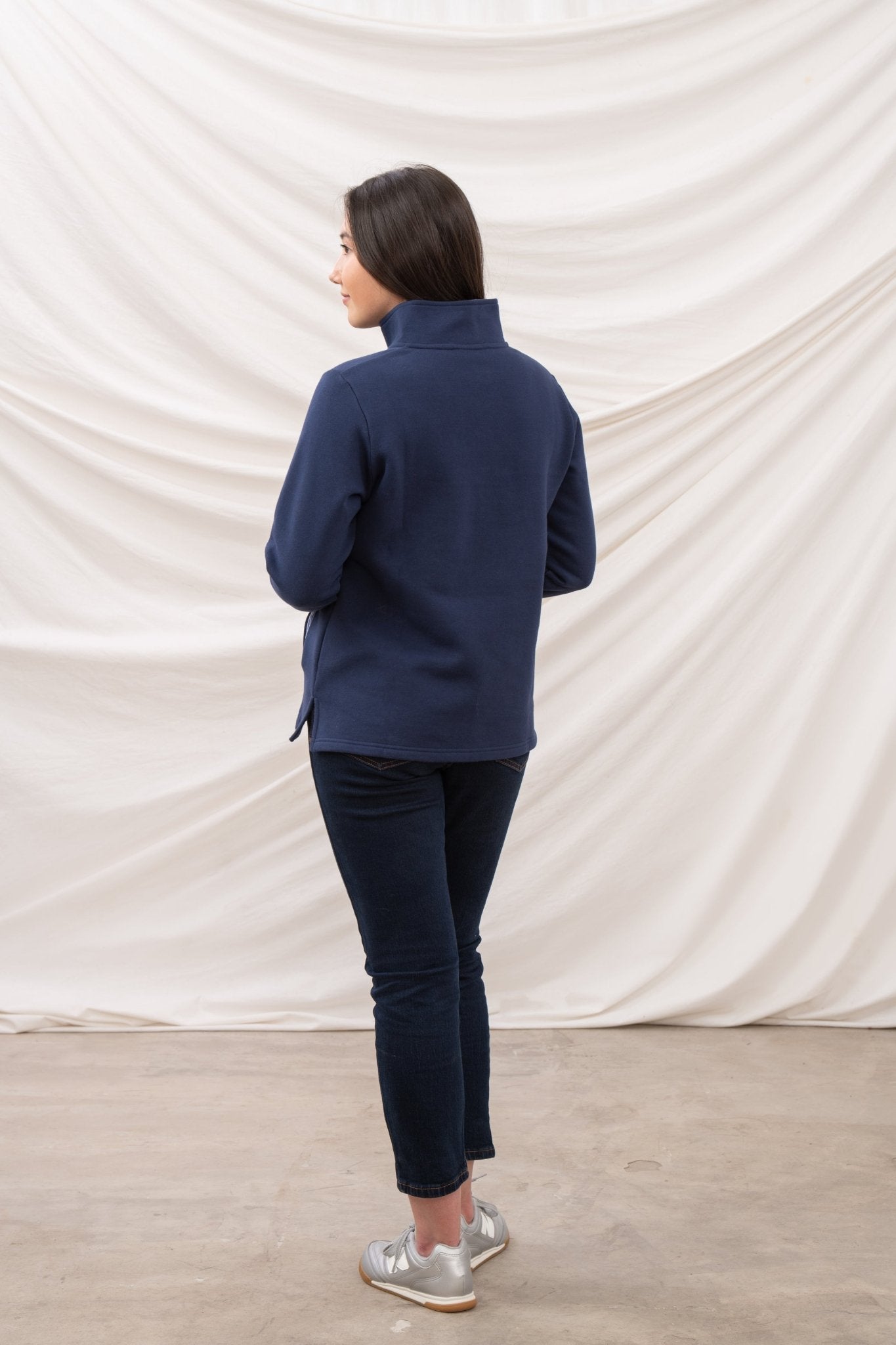 Shore Sweatshirt - Navy - Lighthouse