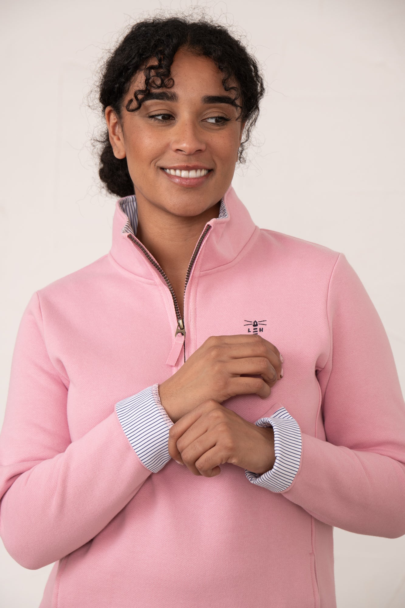 Shore Sweatshirt - Pink - Lighthouse