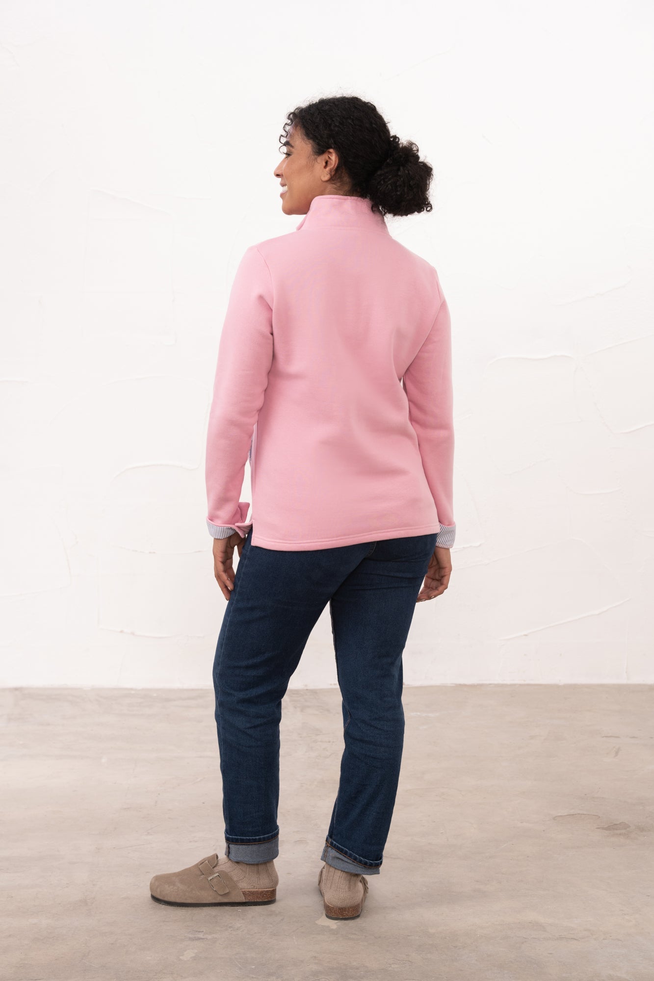 Shore Sweatshirt - Pink - Lighthouse