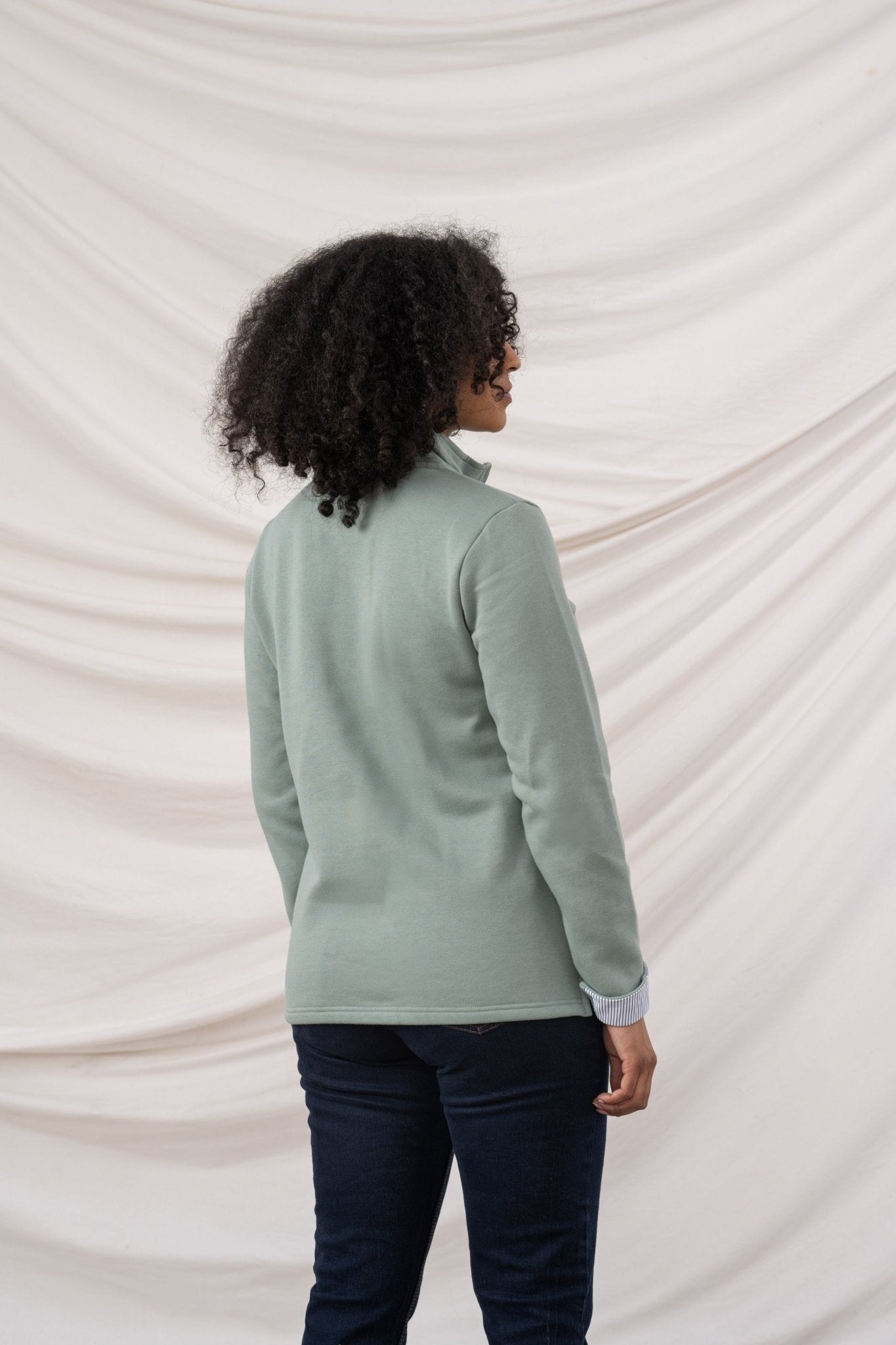 Shore Sweatshirt - Sage - Lighthouse