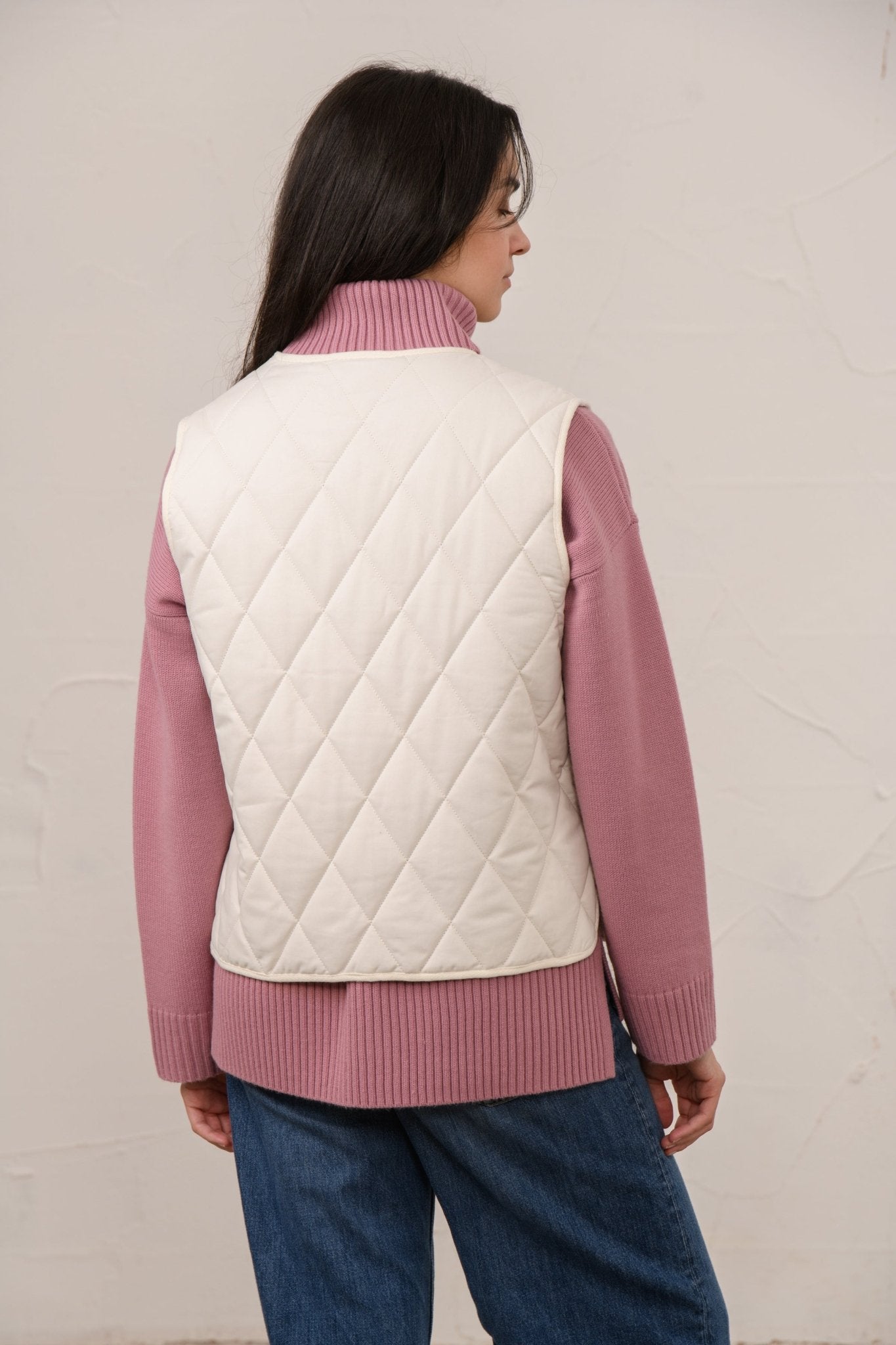 Sloane Gilet - Coconut-Lighthouse