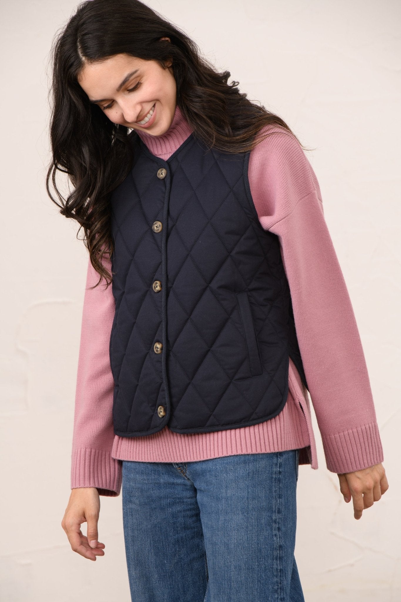Sloane Gilet - Navy-Lighthouse