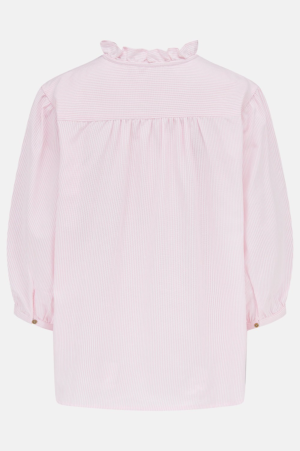 Thea Cotton Blouse - Pink Stripe - Lighthouse