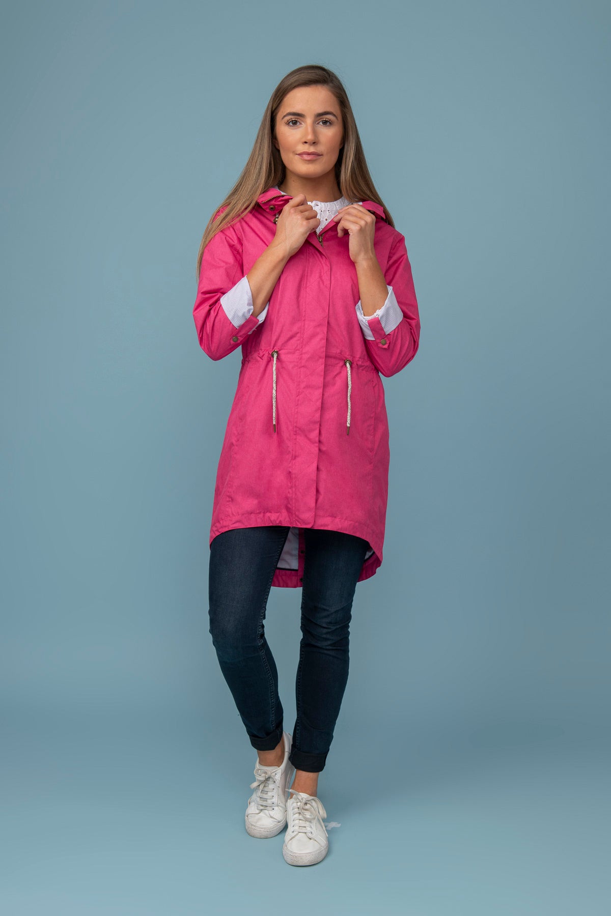 Emily Parka - Raspberry