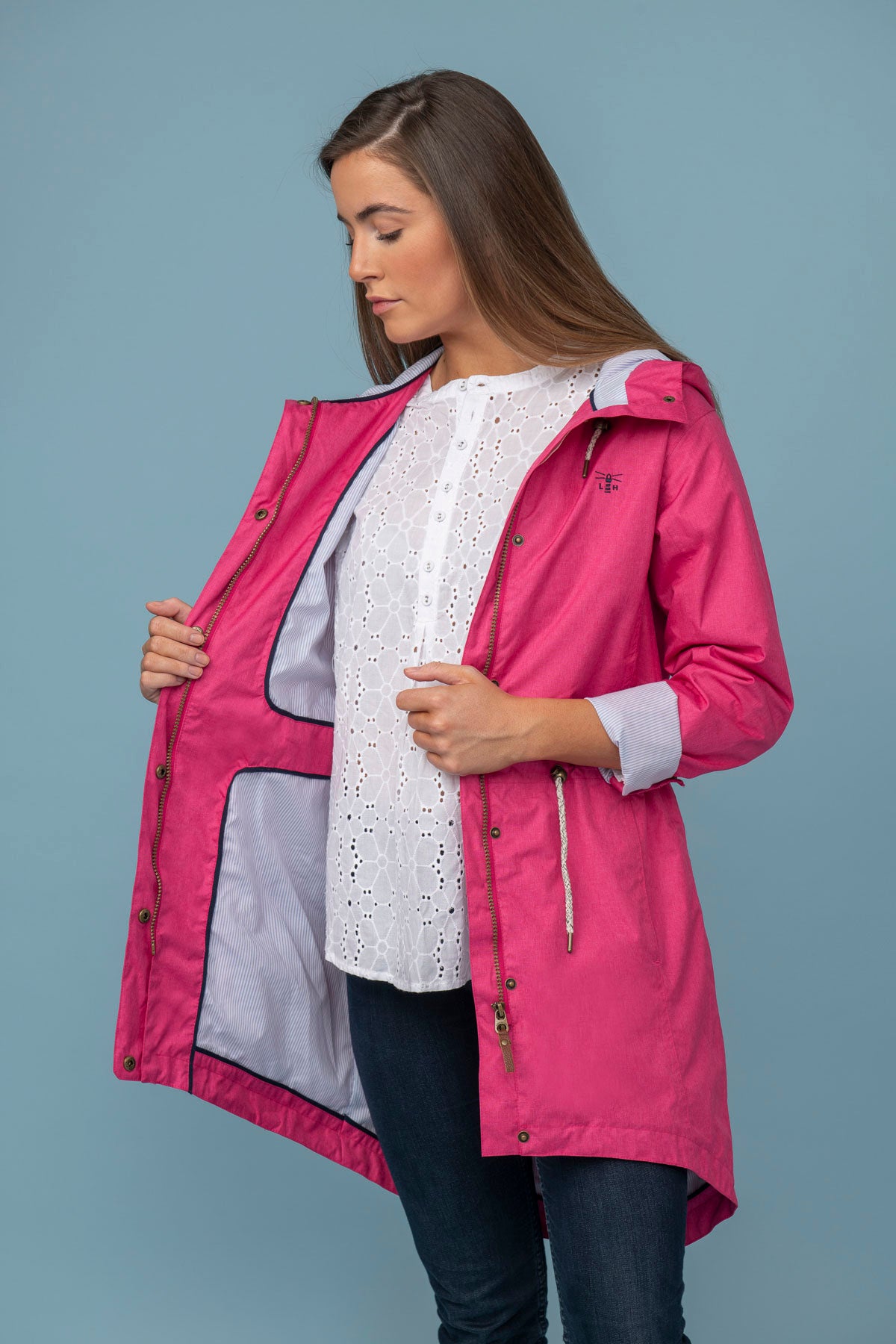 Emily Parka - Raspberry
