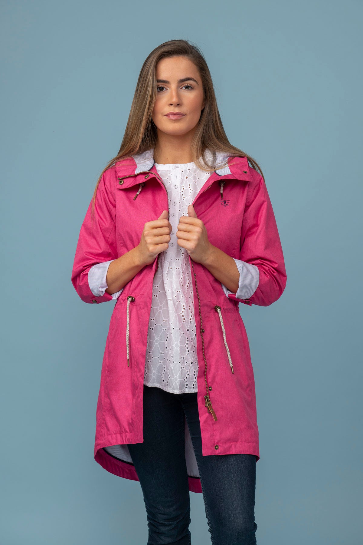 Emily Parka - Raspberry