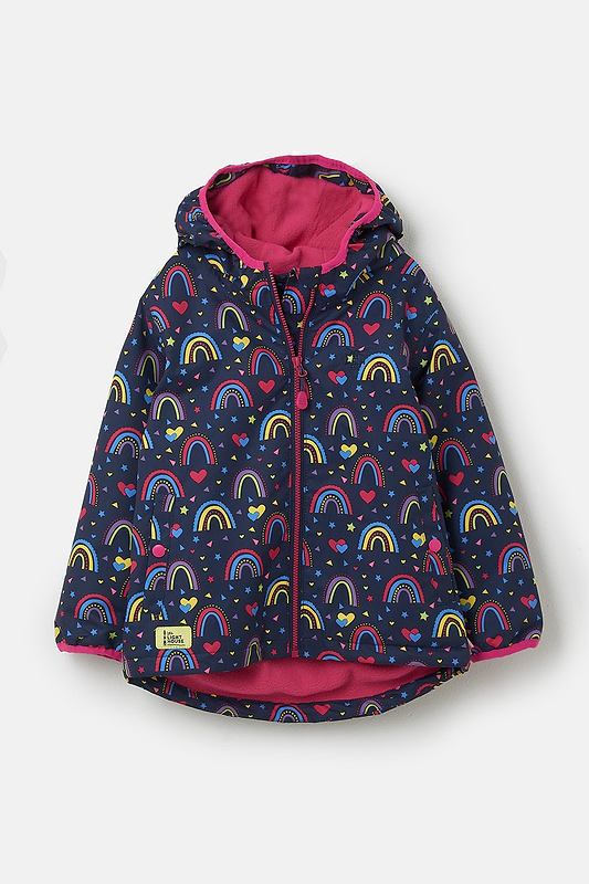 Amelia Coat - Rainbow Print - Lighthouse
