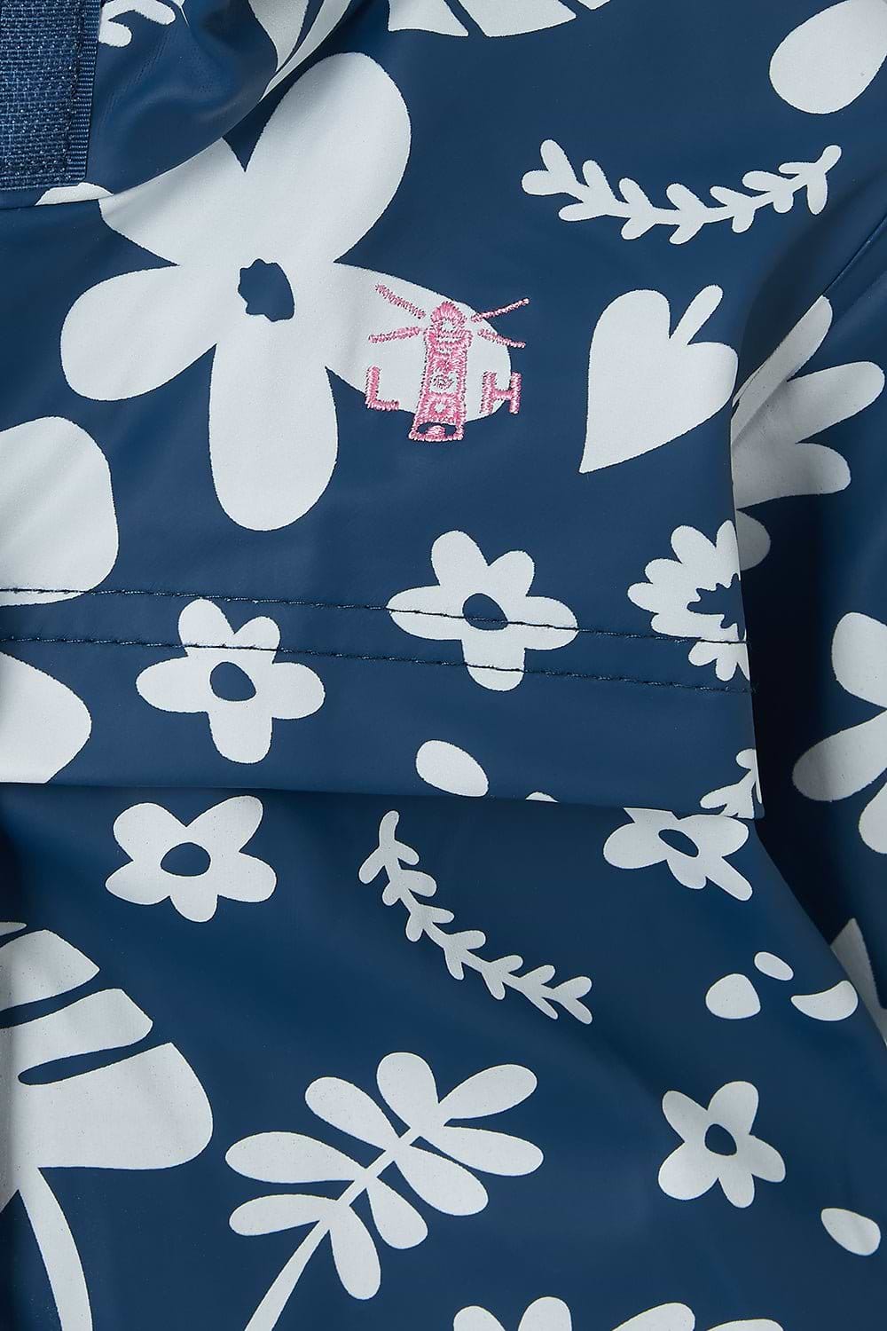 Amy Coat - Blue Floral - Lighthouse