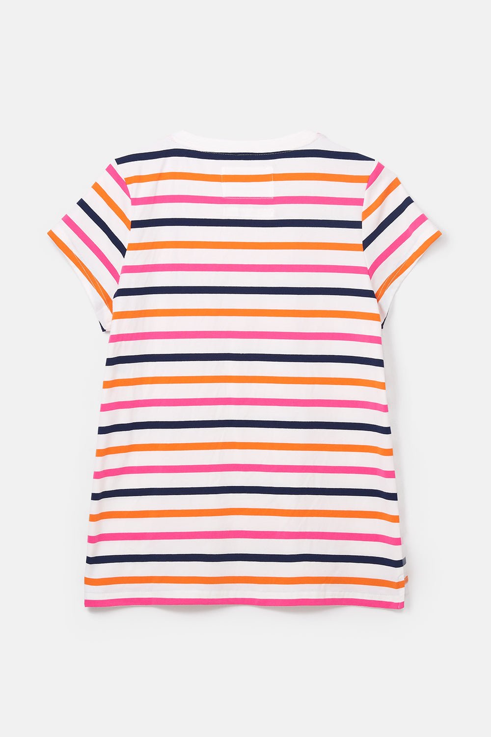 Ariana Tee - Orange Pink Stripe-Lighthouse