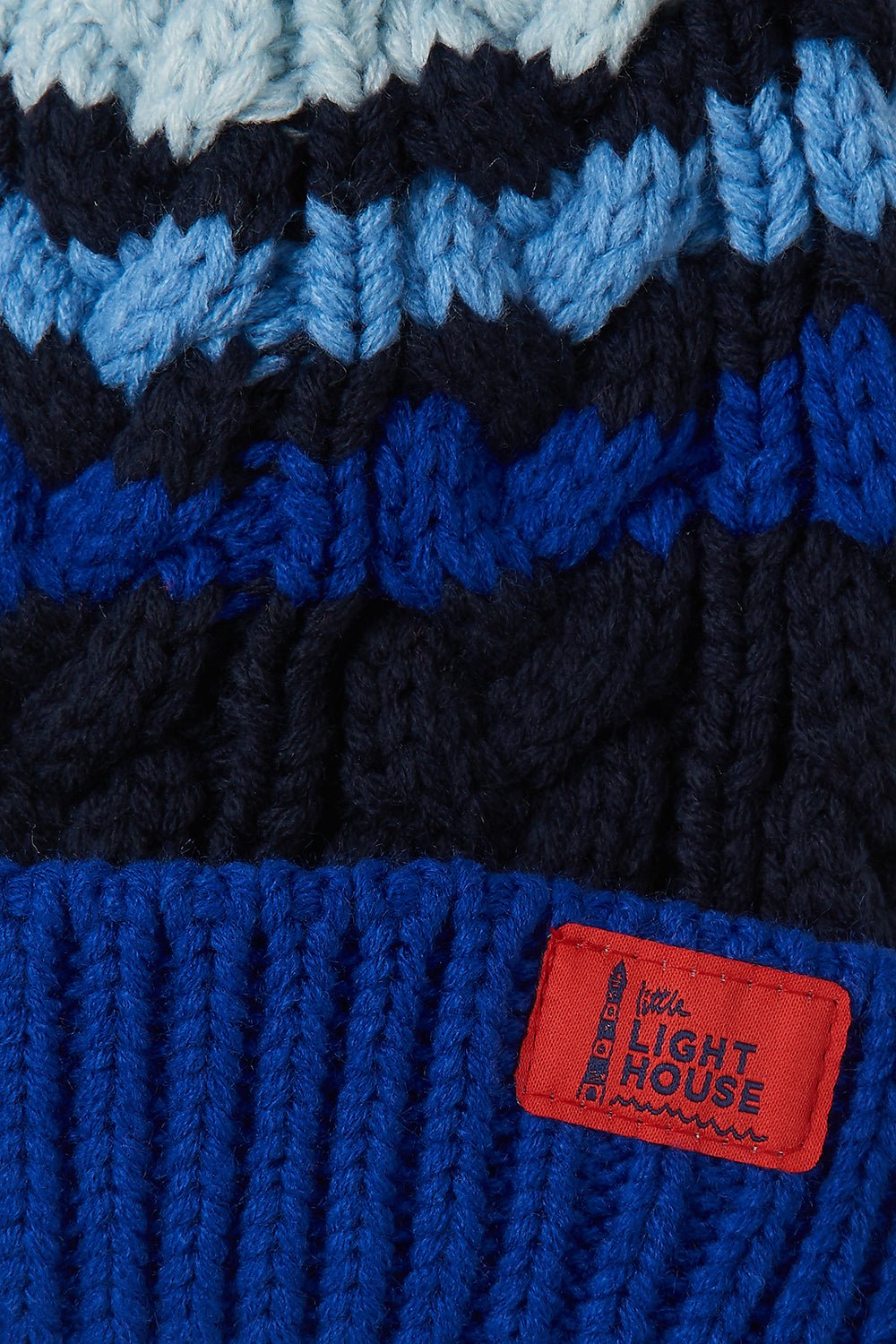 Bobbie Bobble Hat - Blue Navy-Lighthouse