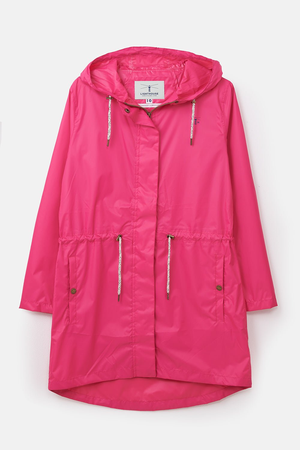 Cara Rain Parka - Pink-Lighthouse
