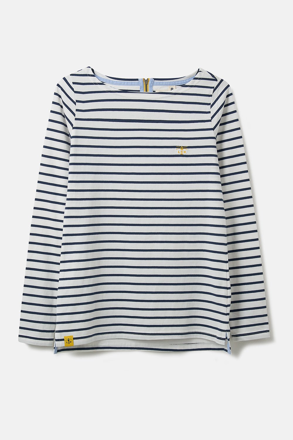 Causeway Breton Top - Cloud Midnight Stripe - Lighthouse