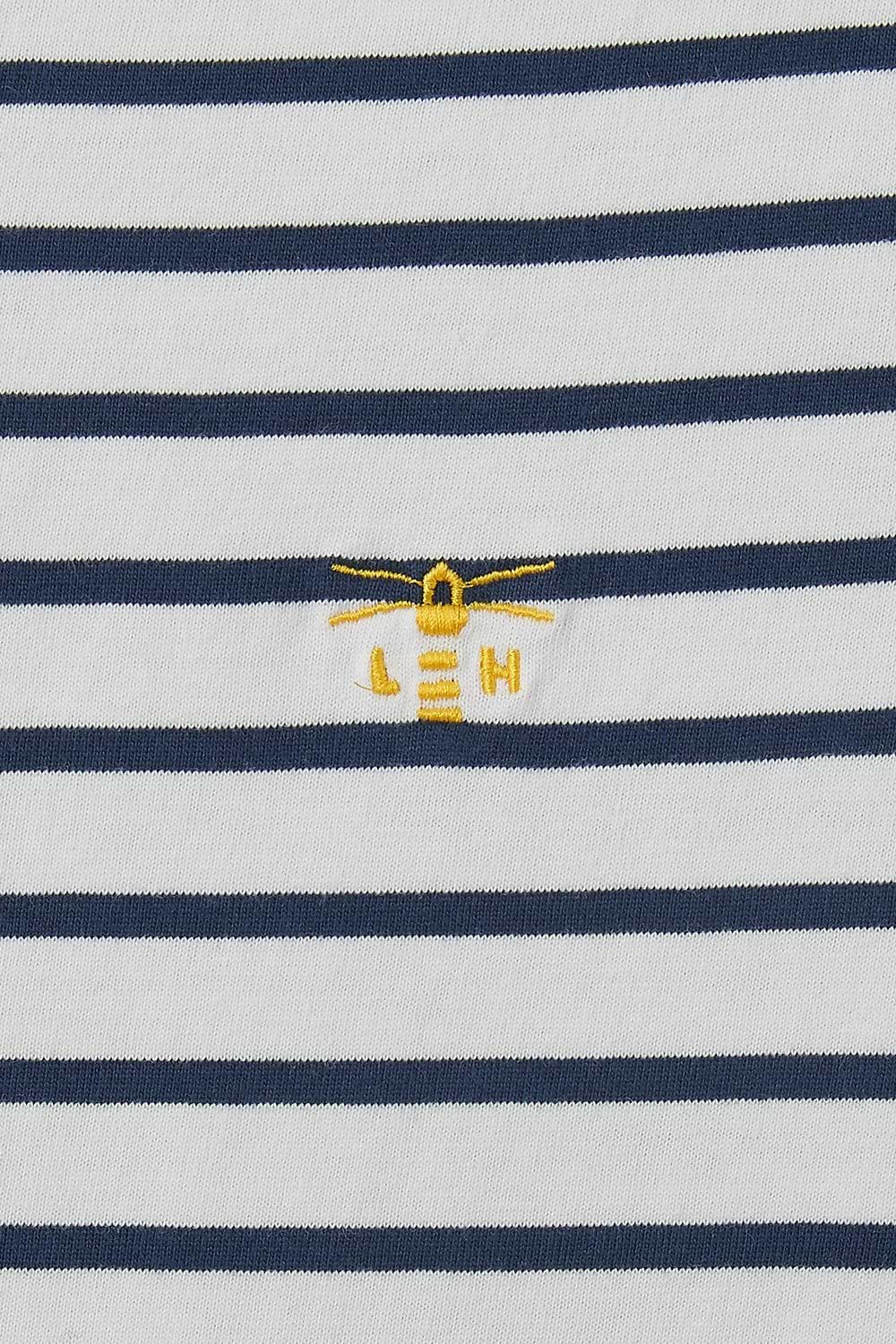 Causeway Breton Top - Cloud Midnight Stripe - Lighthouse