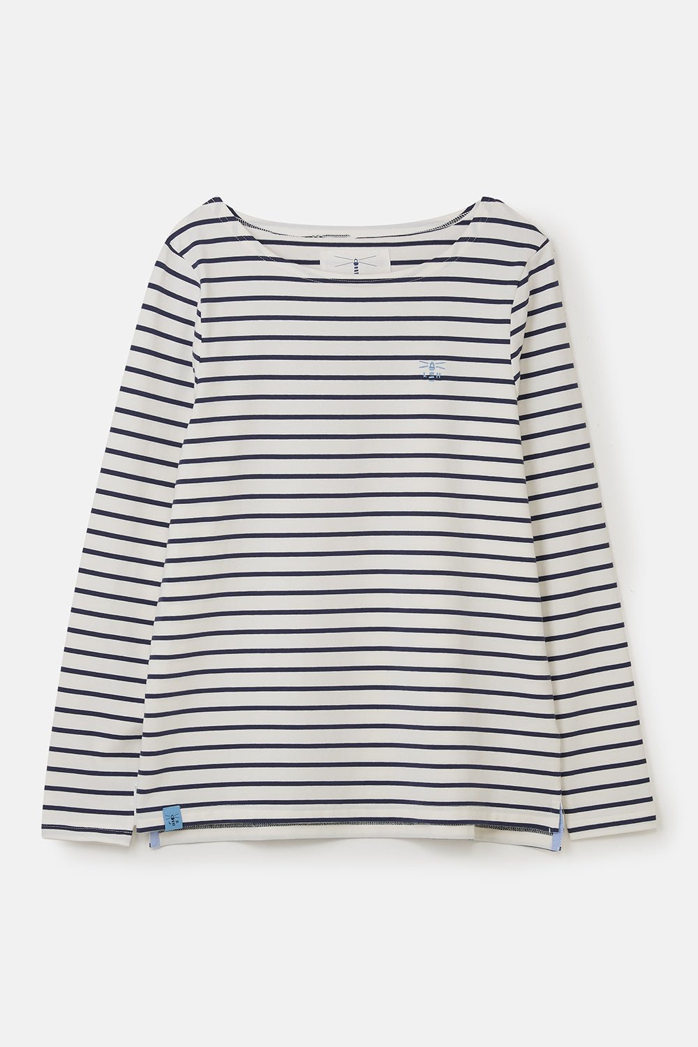 Causeway Breton Top - Cloud Midnight Stripe-Lighthouse