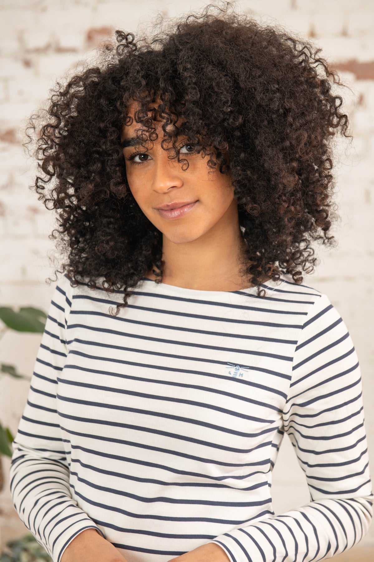 Causeway Breton Top - Cloud Midnight Stripe-Lighthouse