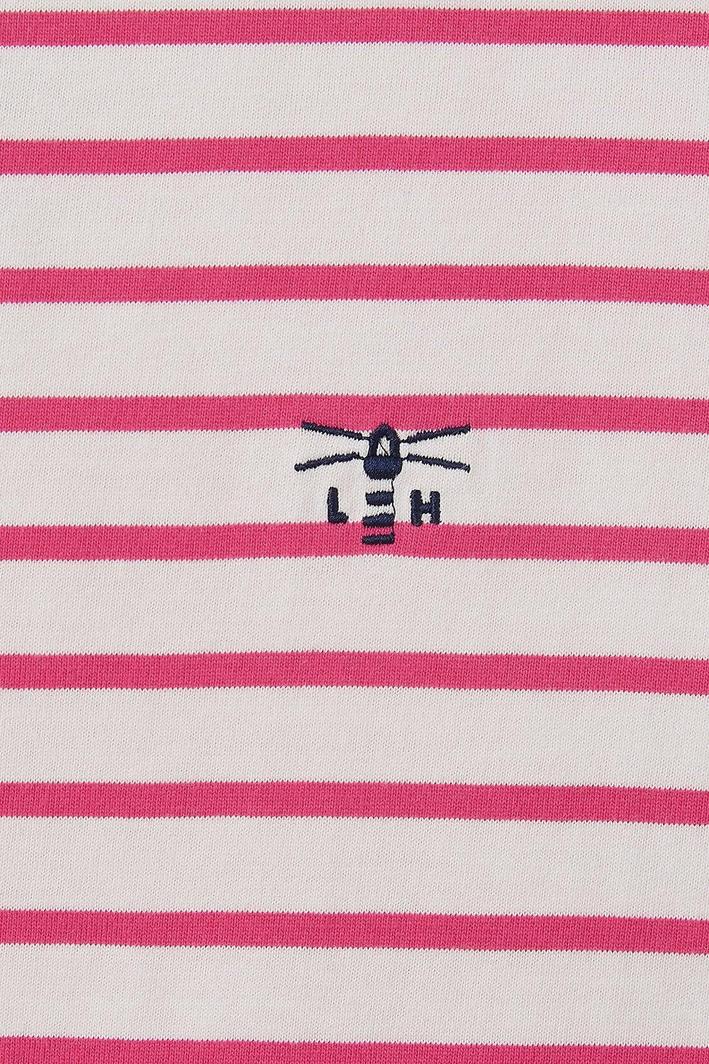 Causeway Breton Top - Scarlet Stripe-Lighthouse