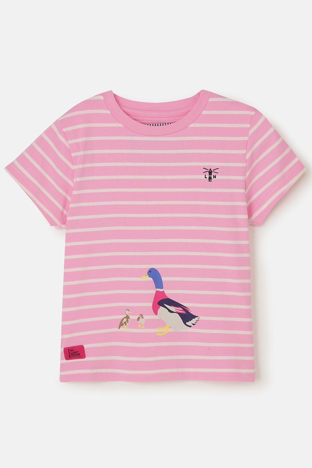 Causeway Short Sleeve - Duck Print-Lighthouse