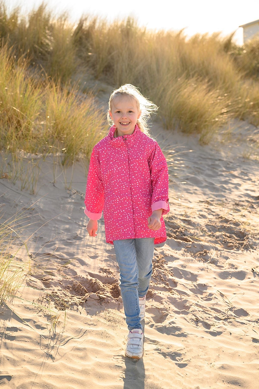 Charlotte Parka - Bright Pink Print-Lighthouse