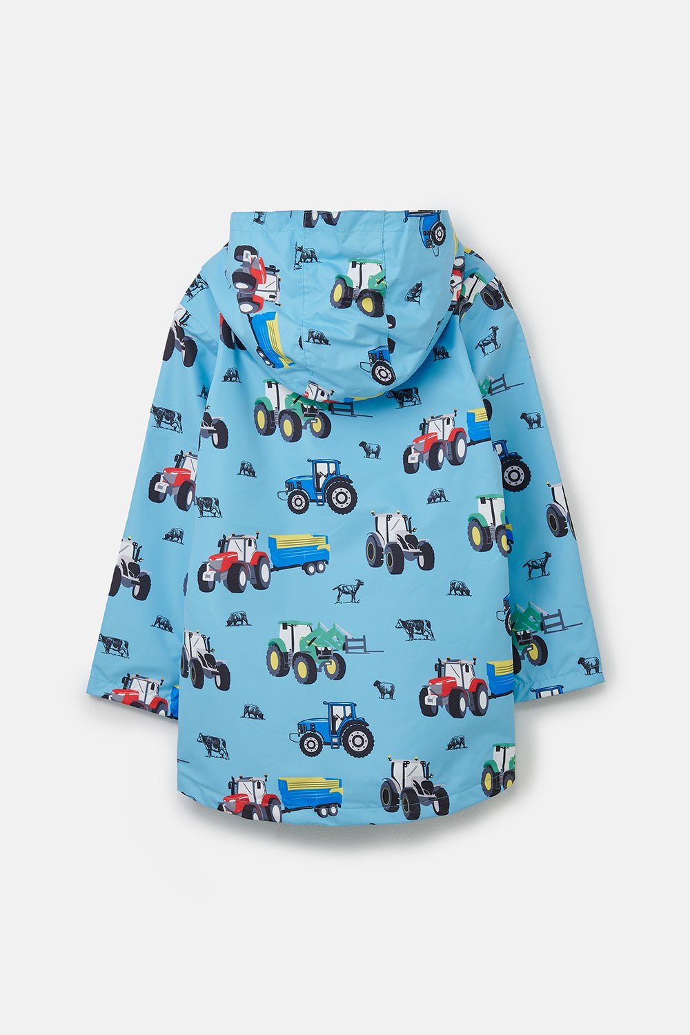 Ethan Jacket - Blue Tractor Print-Lighthouse