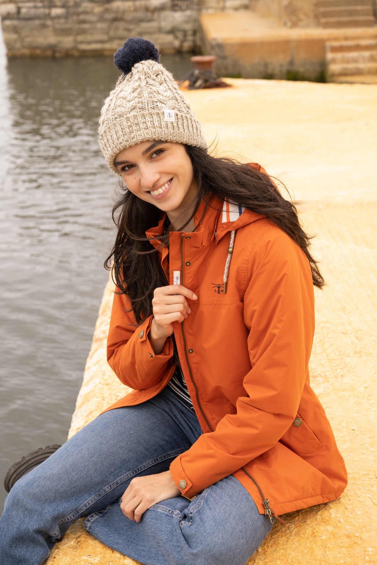 Eva Coat - Burnt Orange-Lighthouse