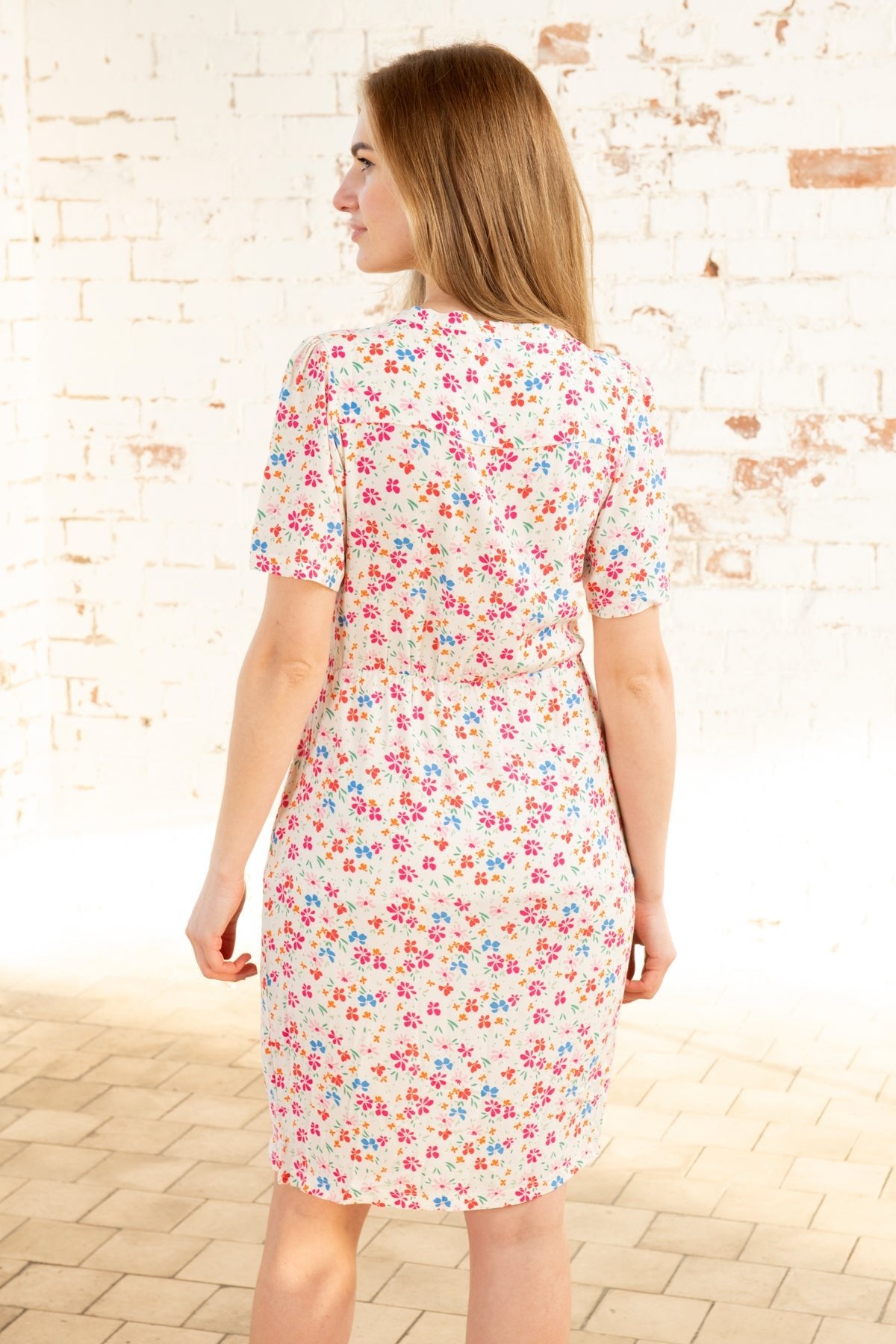 Frankie Dress - Summer Floral-Lighthouse