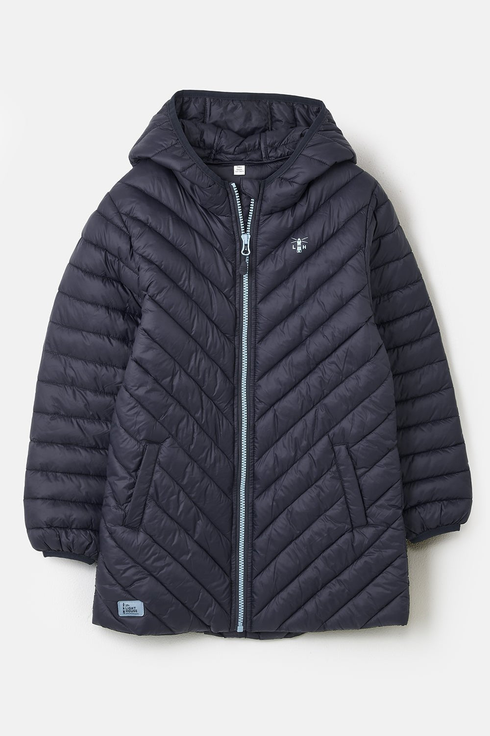Georgia Coat - Navy-Lighthouse
