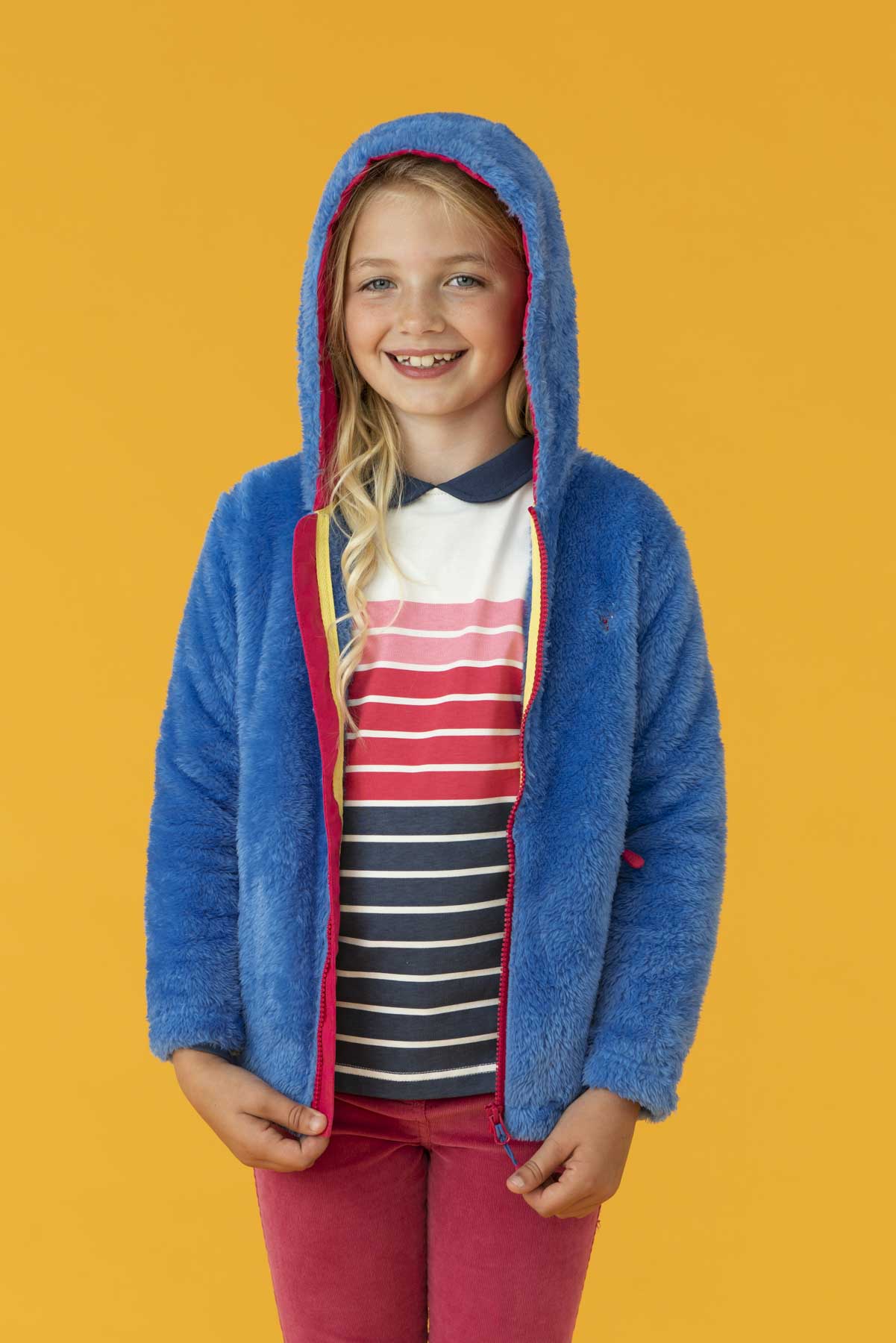 Gracie Fleece - Cornflower - Lighthouse