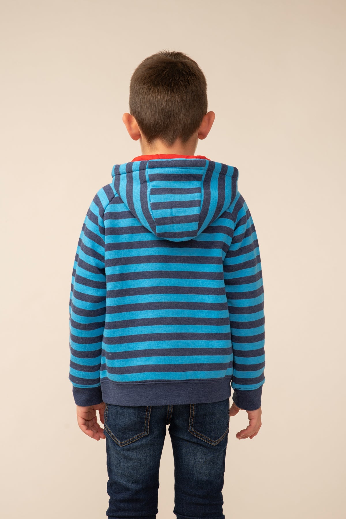 Jack Hoodie - Blue Navy Stripe - Lighthouse