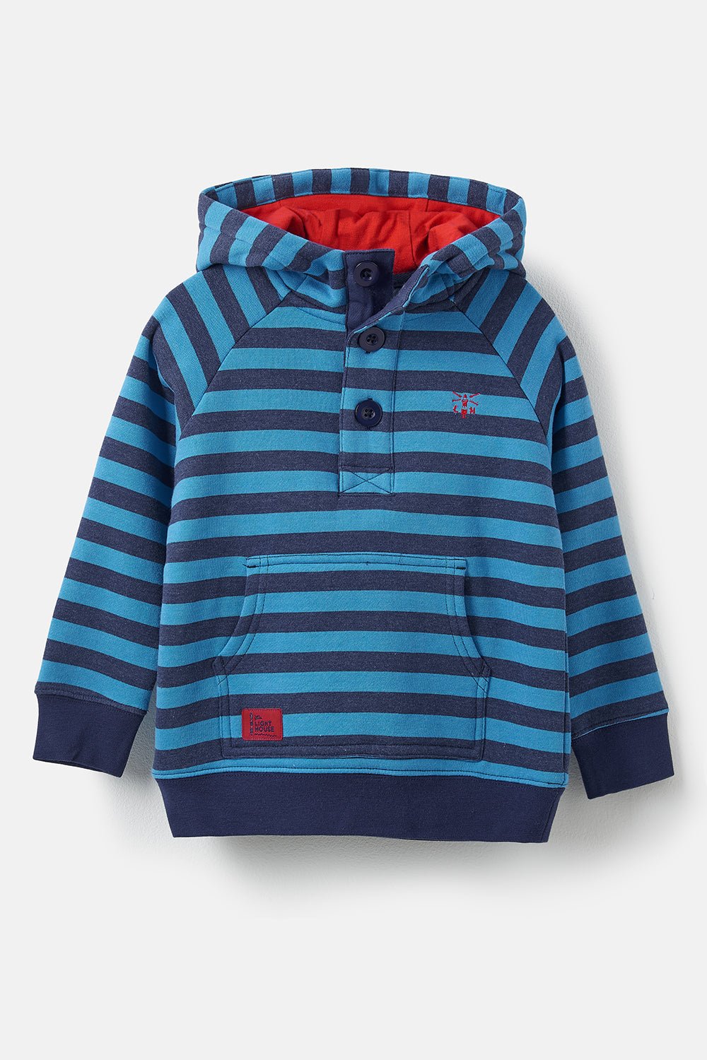 Jack Hoodie - Blue Navy Stripe - Lighthouse