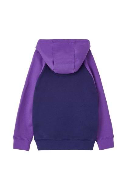 Jill Hoodie - Purple Tractor Applique-Lighthouse