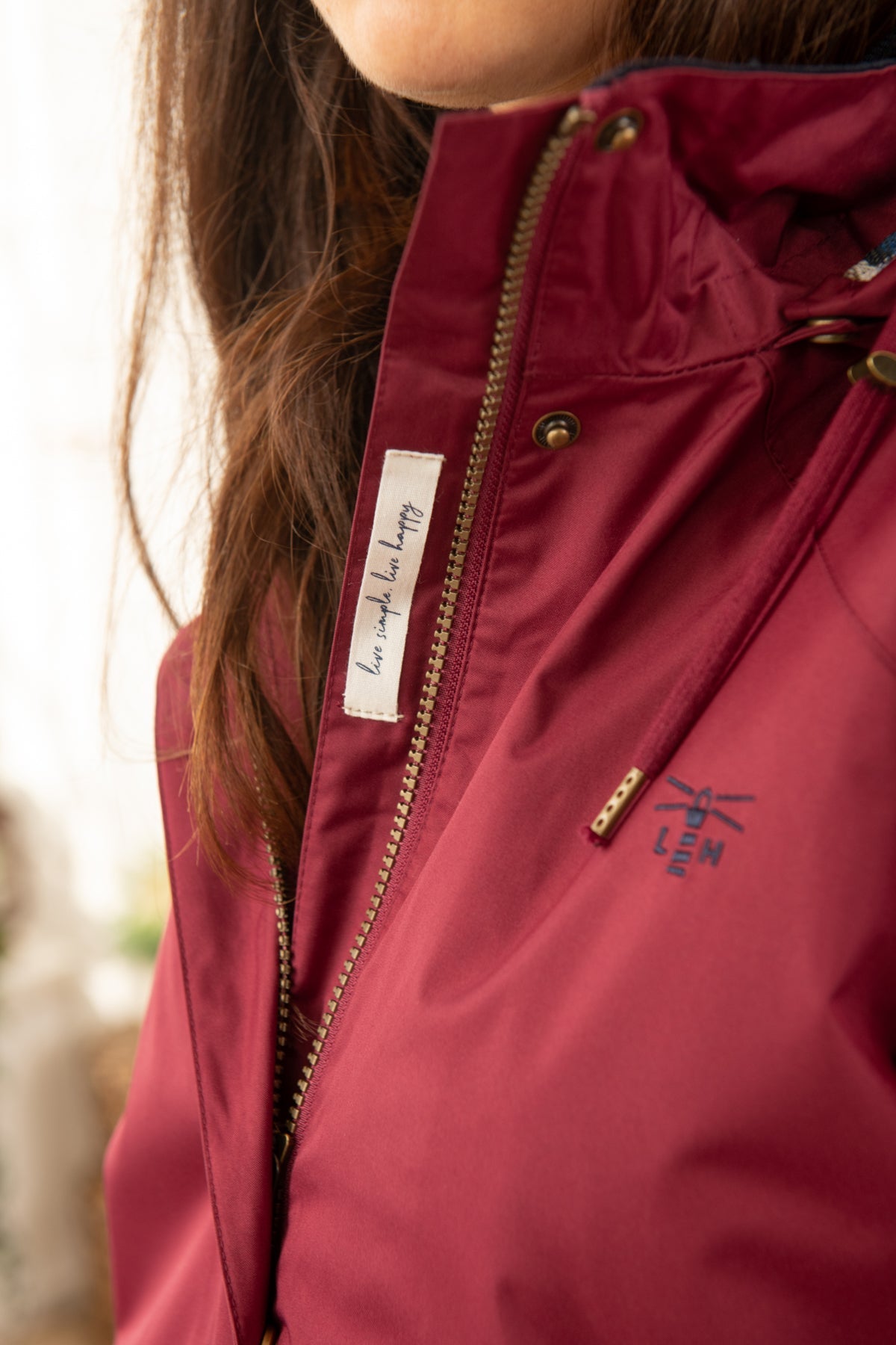 Kendal Raincoat - Berry-Lighthouse