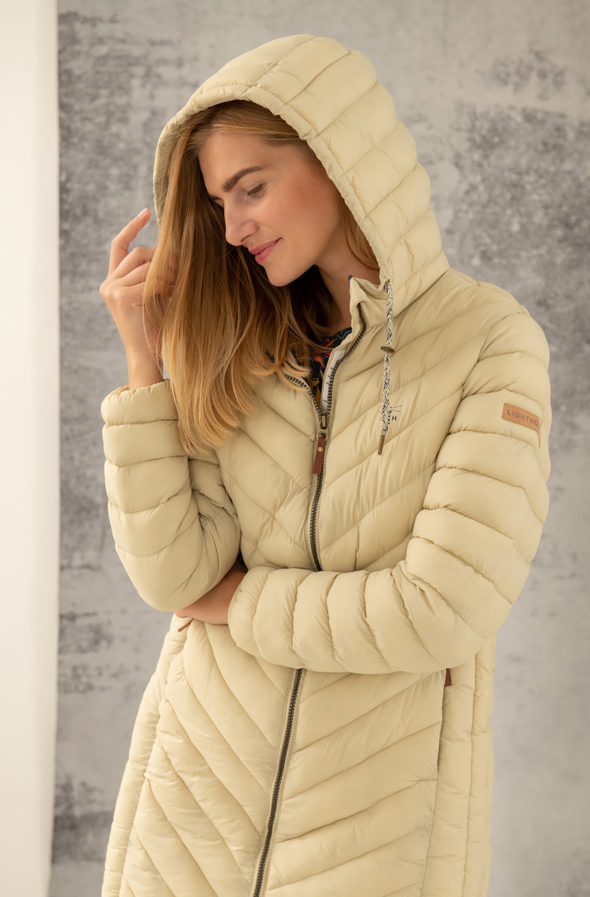 Laurel Coat - Almond - Lighthouse