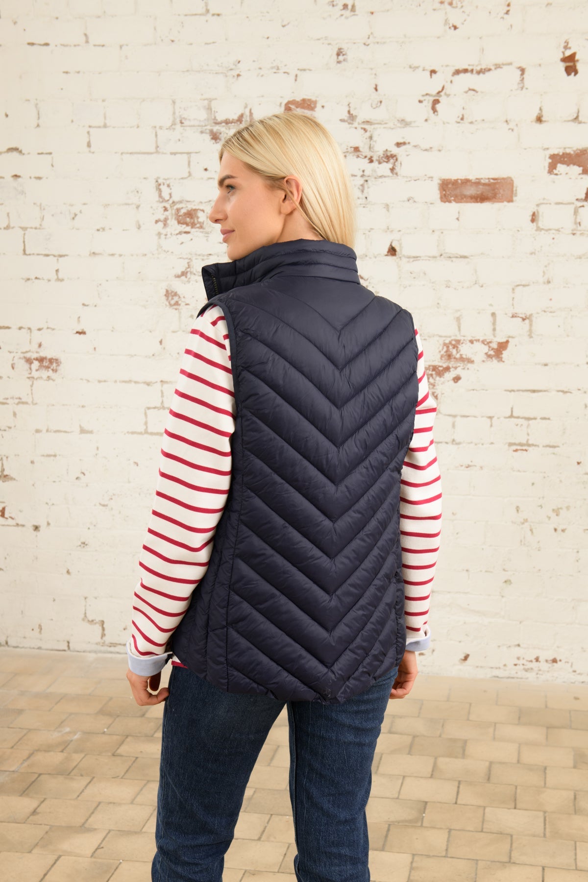 Laurel Gilet - Navy Blue-Lighthouse