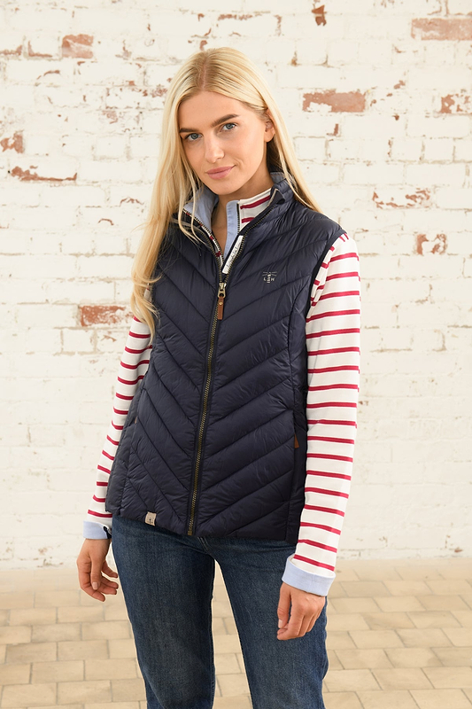 Laurel Gilet - Navy Blue-Lighthouse