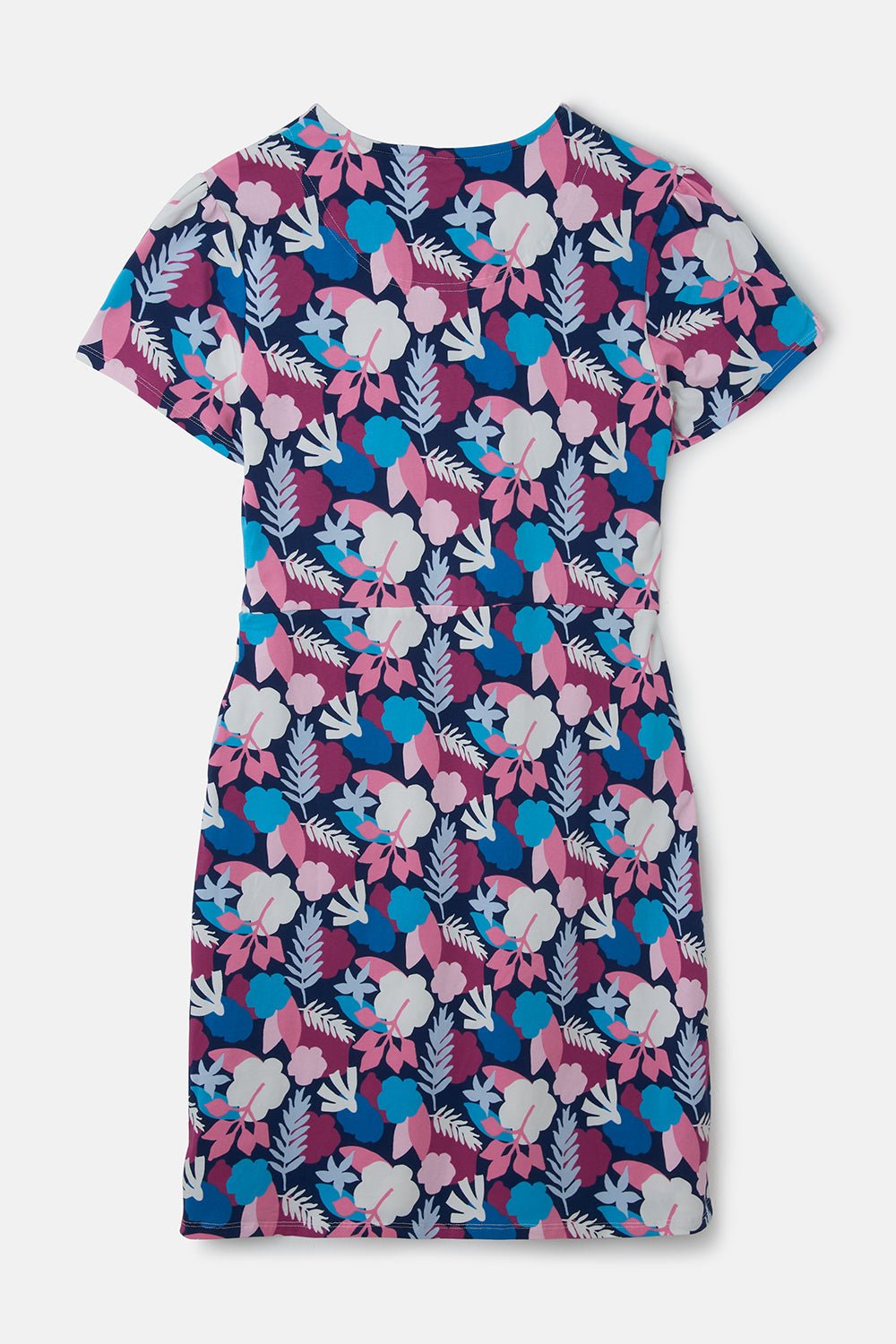 Lena Dress - Night Sky Abstract Leaf - Lighthouse