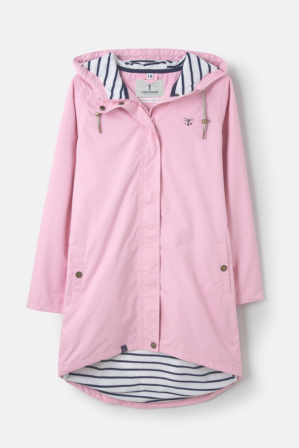 Long Beachcomber Jacket - Pink Lady-Lighthouse
