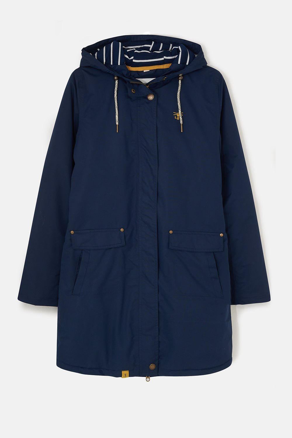 Long Iona Coat - Navy-Lighthouse