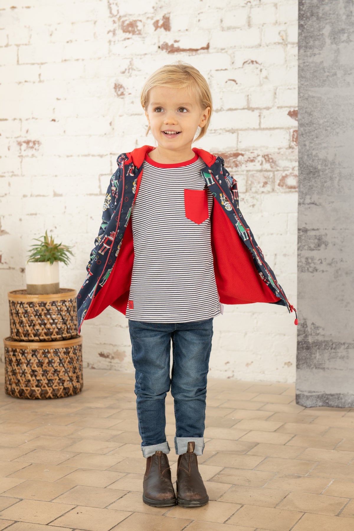 Lucas Coat - Robot - Lighthouse