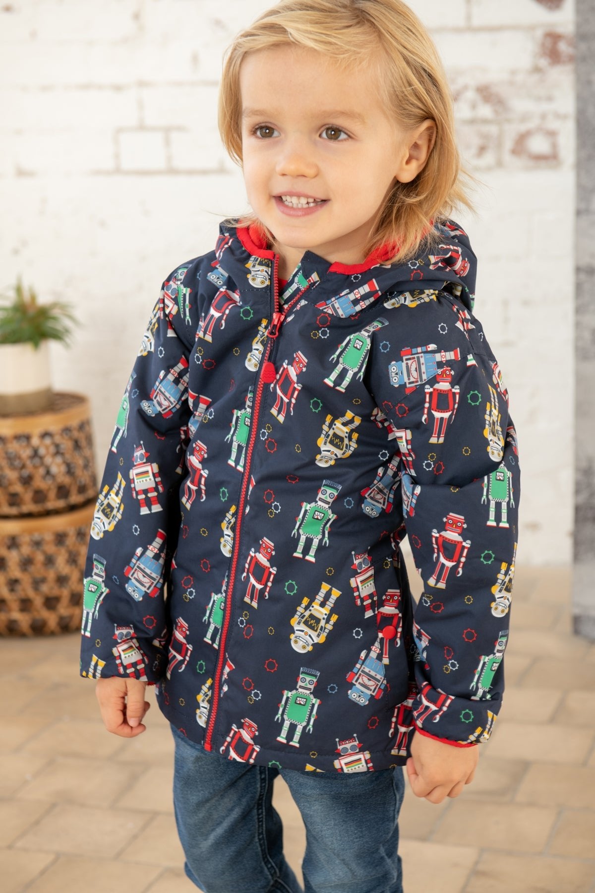 Lucas Coat - Robot - Lighthouse